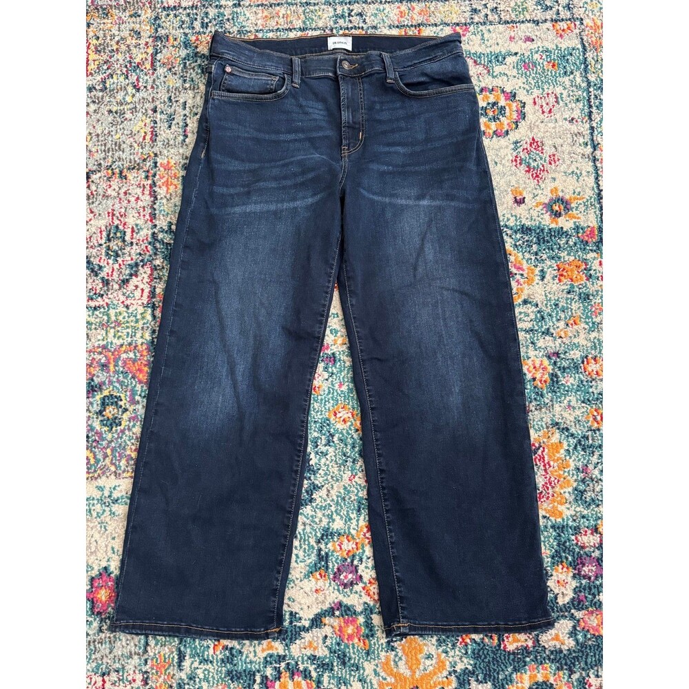 Hudson Jeans Dark Wash Rosalie Straight Leg Size 32 x 27"